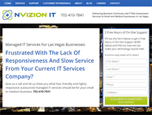 Tablet Screenshot of nvizionit.com